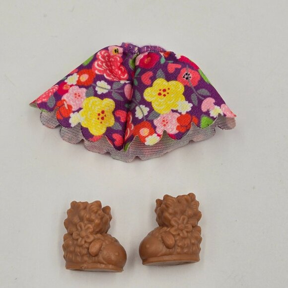 Doll Enchantimals Lorna Lamb Skirt And Boots Shoes Mattel Brown Pink 2017 Read - Picture 4 of 5